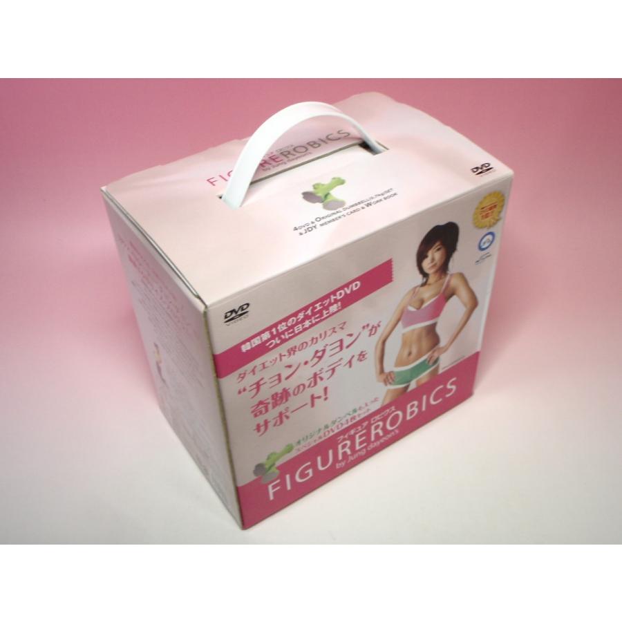 中古 DVD 4枚組 チョン ダヨン FIGURE ROBICS ダンベル 外箱 付