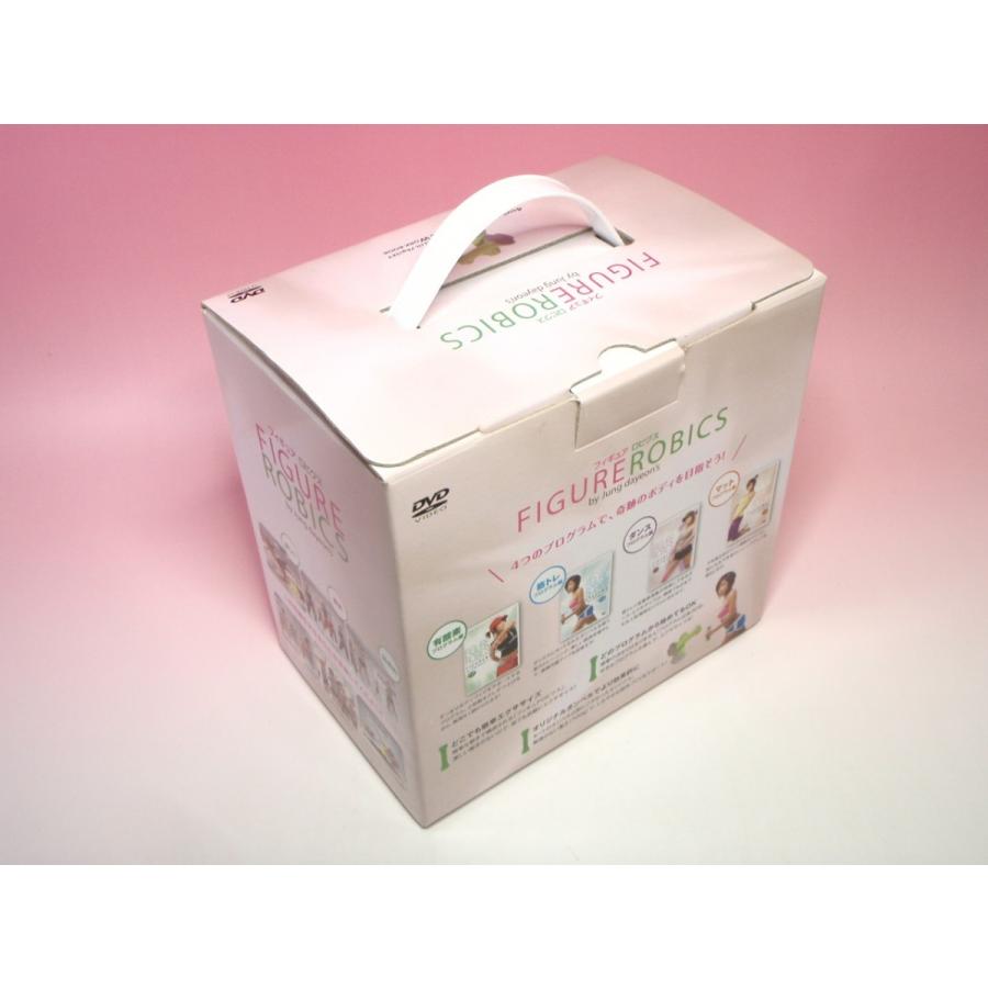 中古 DVD 4枚組 チョン ダヨン FIGURE ROBICS ダンベル 外箱 付