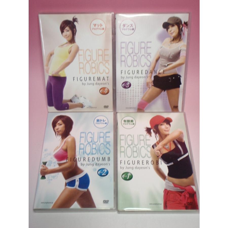 中古 DVD チョン ダヨン FIGURE ROBICS 4巻セット フィギュアロビクス