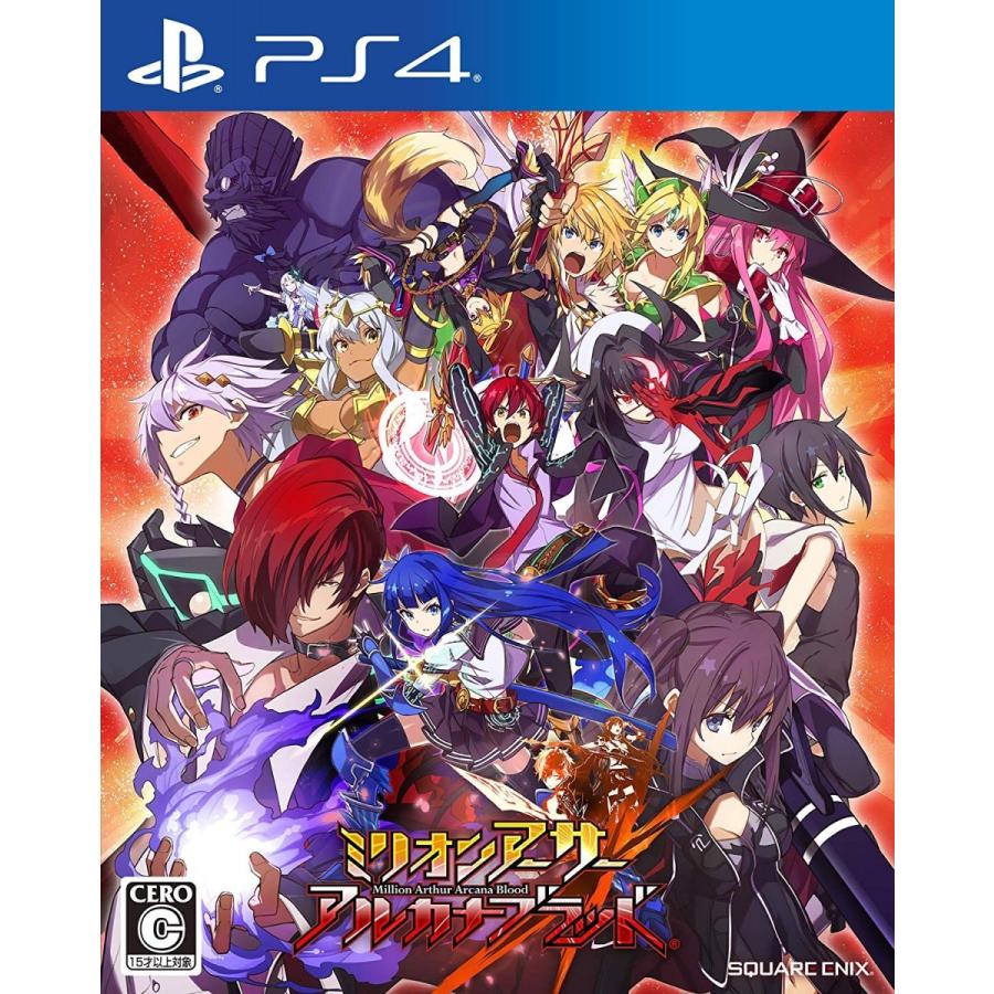 ミリオンアーサー 新品 PS4 アルカナブラッド スクウェア・エニックス