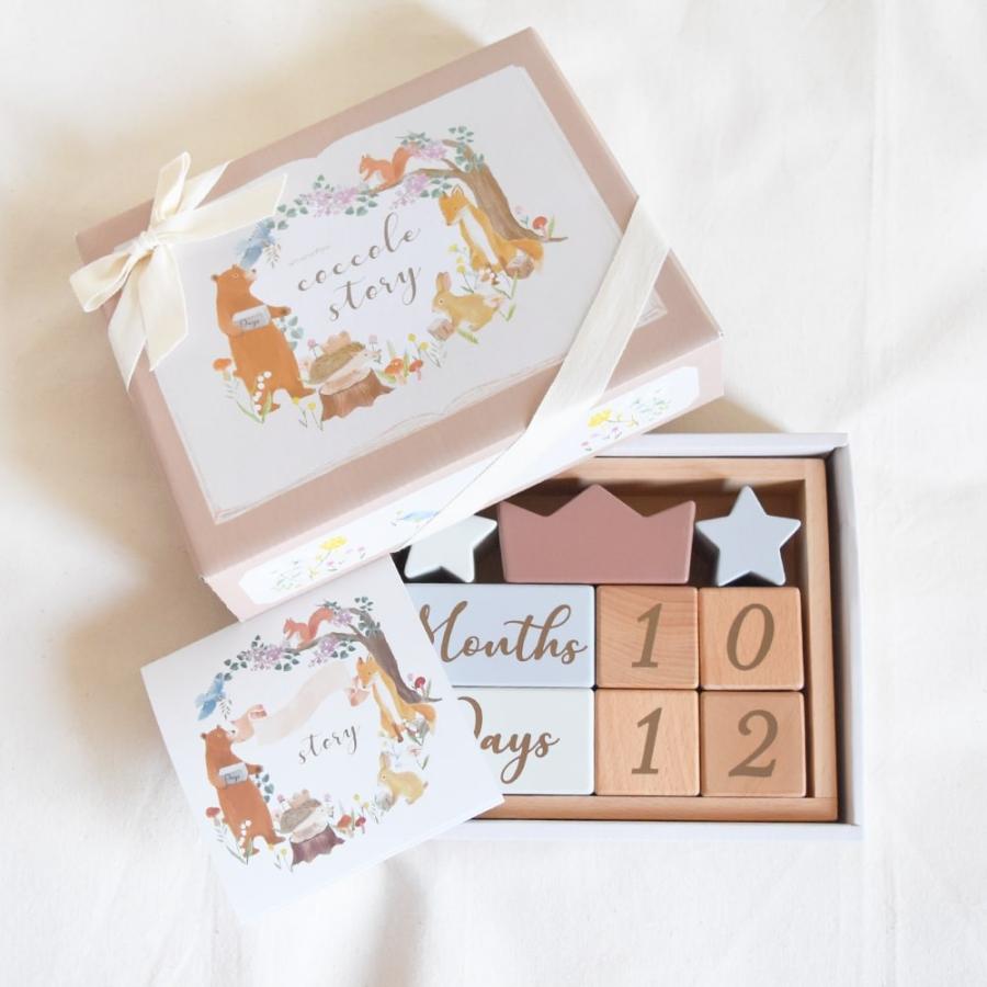 amanoppo coccole story コッコレストーリー 成長記録 出産祝い 積み木 あまのっぽ |  | 04