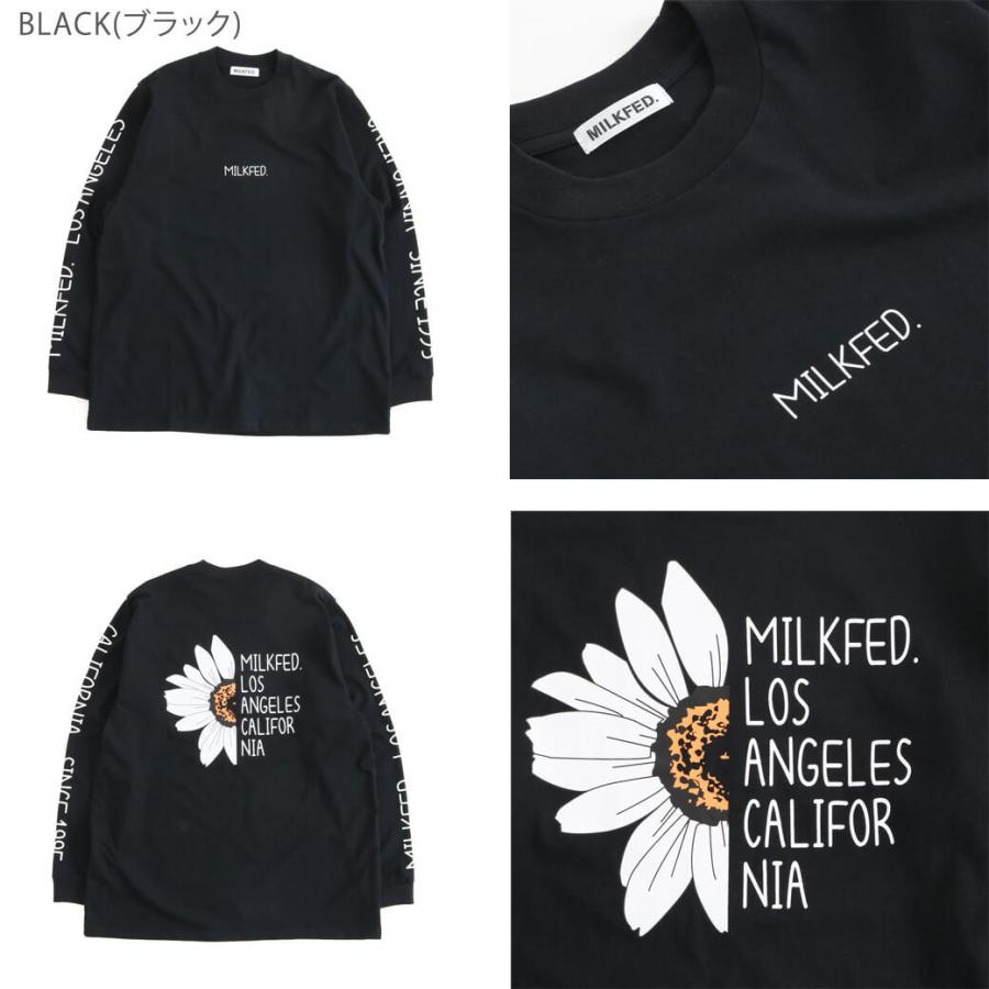 MILKFED. ミルクフェド デイジープリント ロングスリーブTee DAISY 