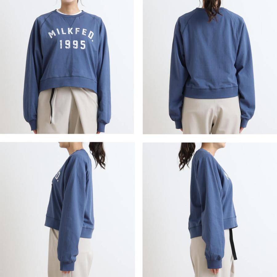 MILKFED. ミルクフェド ロゴラグランロングスリーブトップス LOGO RAGLAN L/S TOP 103223011002｜bornfree-e-shop｜10