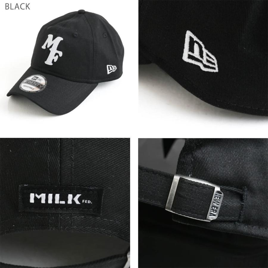 ミルクフェド ニューエラ MILKFED. NEW ERA MF PATCH CAP 帽子 キャップ 小物 レディース 6パネル 103232051002｜bornfree-e-shop｜10