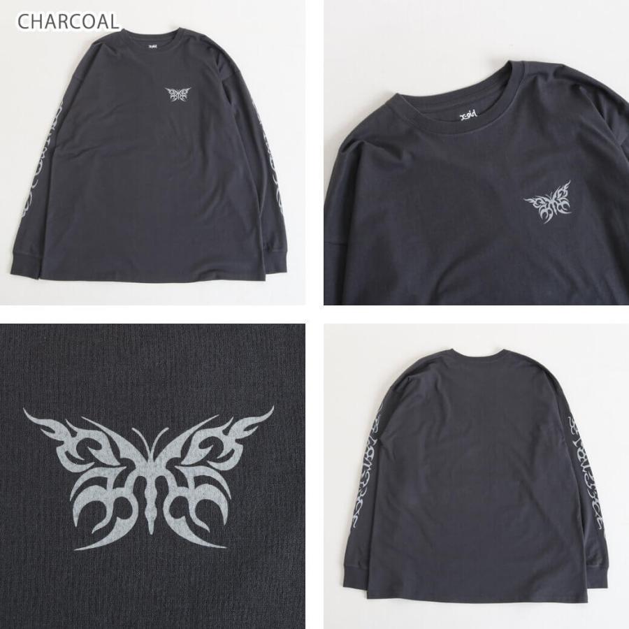X-girl エックスガール TRIBAL BUTTERFLY L/S TEE DRESS レディース 