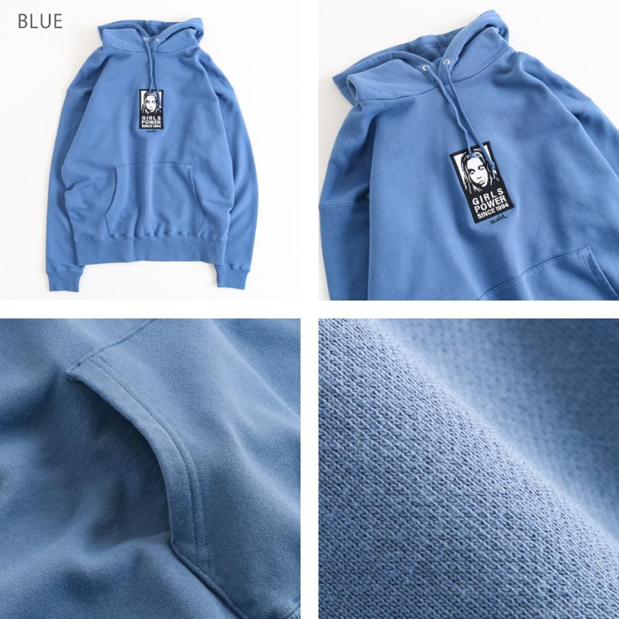 X-girl エックスガール FACE PATCH SWEAT HOODIE スウェット X-girl エックスガール FACE PATCH SWEAT HOODIE スウェット