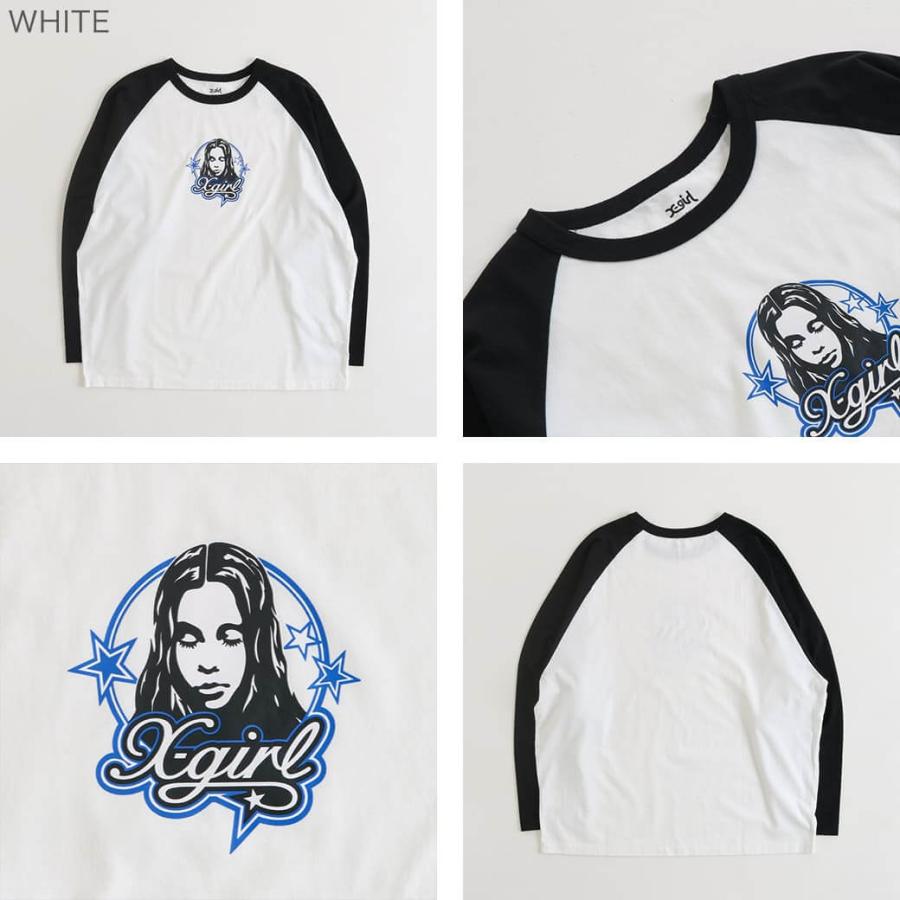 X-girl エックスガール FACE AND STARS B/B BIG TEE フェイス X-girl エックスガール FACE AND STARS B/B BIG TEE フェイス