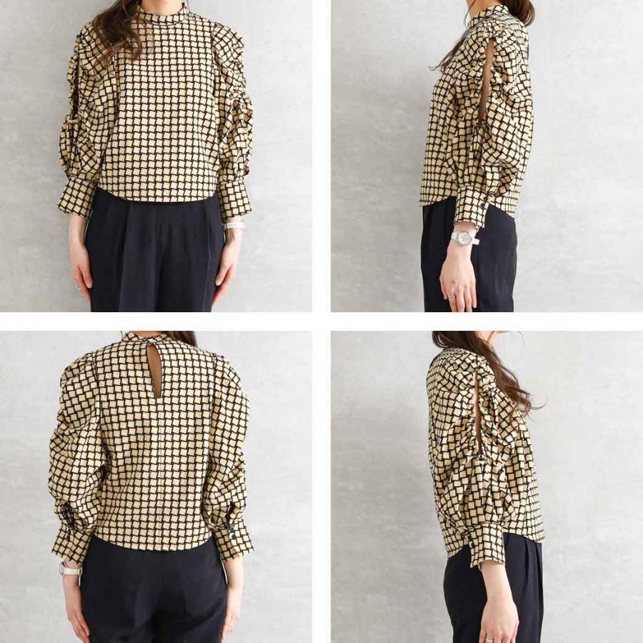 トゥデイフル TODAYFUL オープンショルダージャガードブラウス