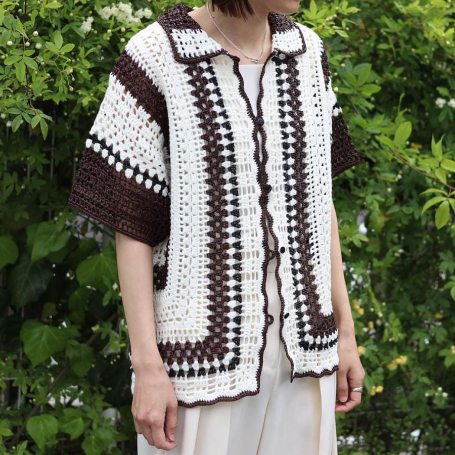 トゥデイフル TODAYFUL クロシェ オーバー シャツ Crochet Over Shirts 