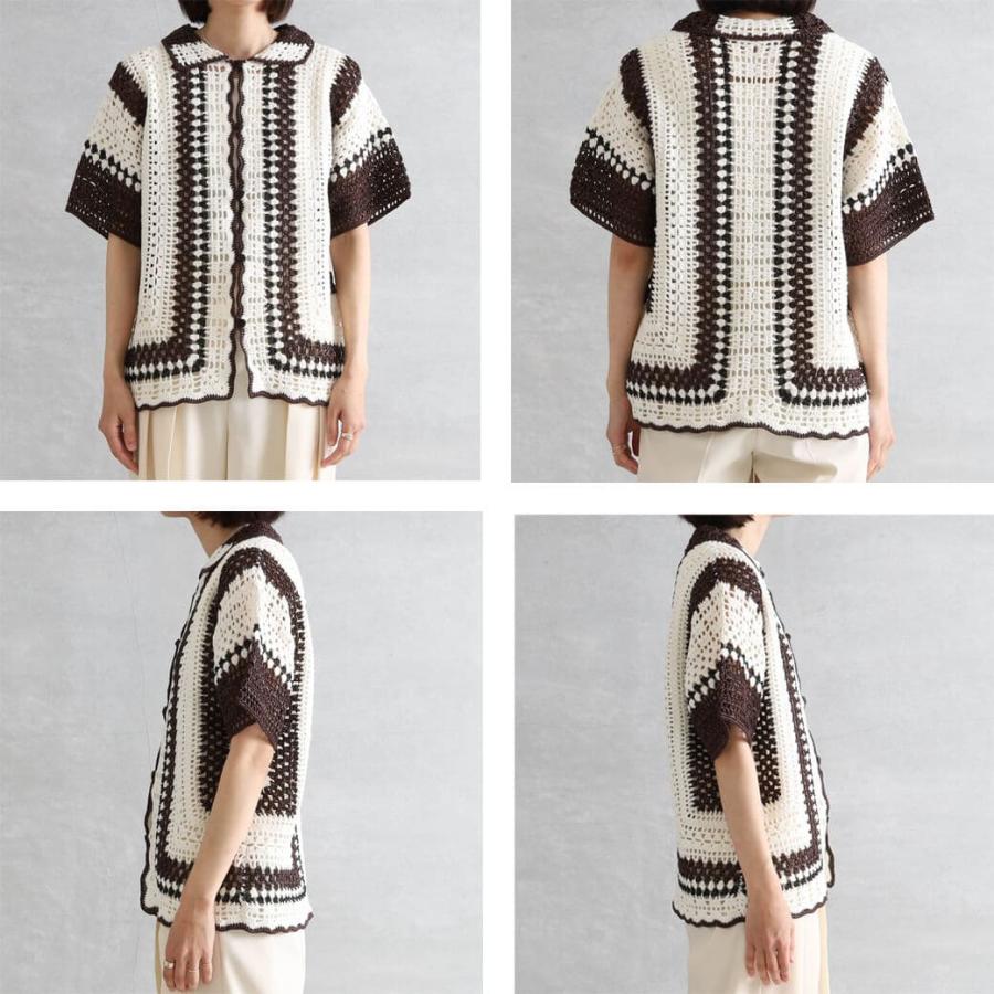 トゥデイフル TODAYFUL クロシェ オーバー シャツ Crochet Over Shirts 