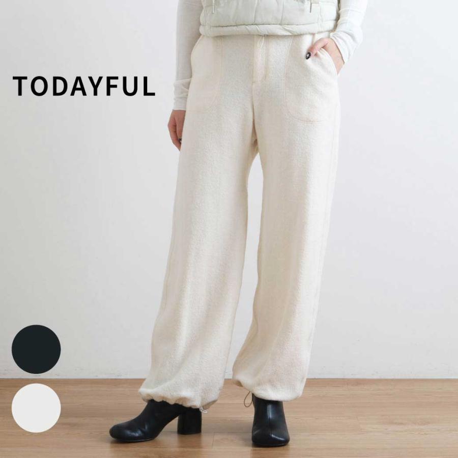 TODAYFUL Drawstring Wool Pants