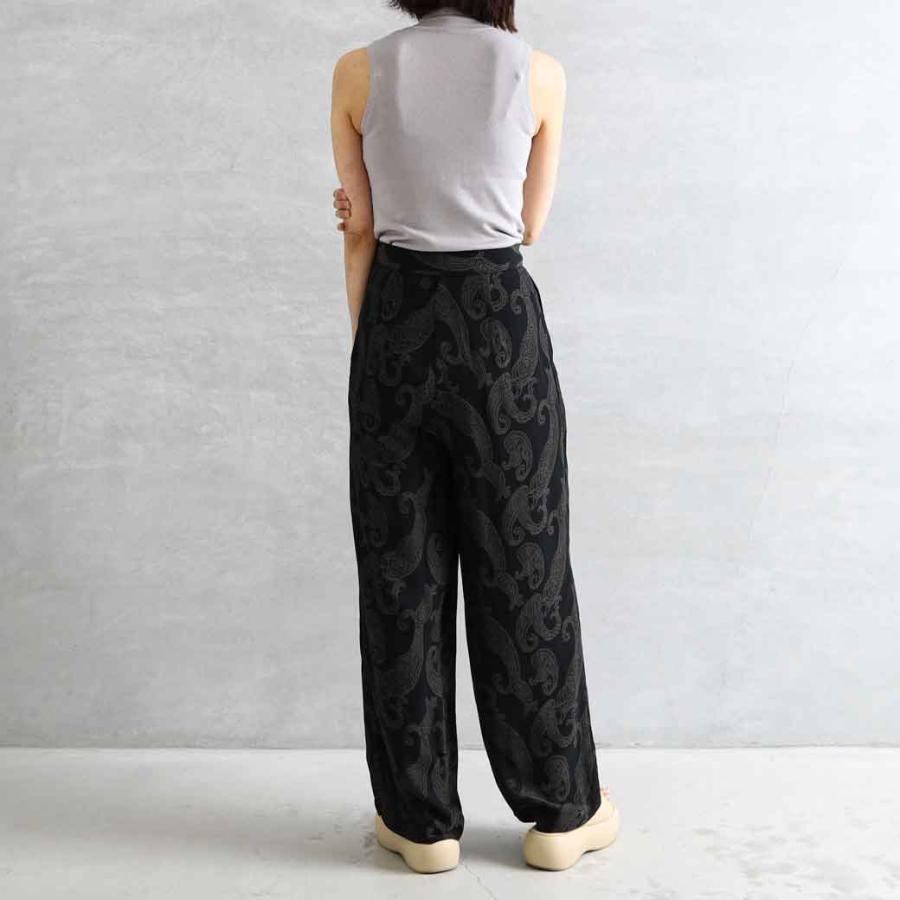 TODAYFUL トゥデイフル ペイズリー ラフ パンツ Paisley Rough Pants 