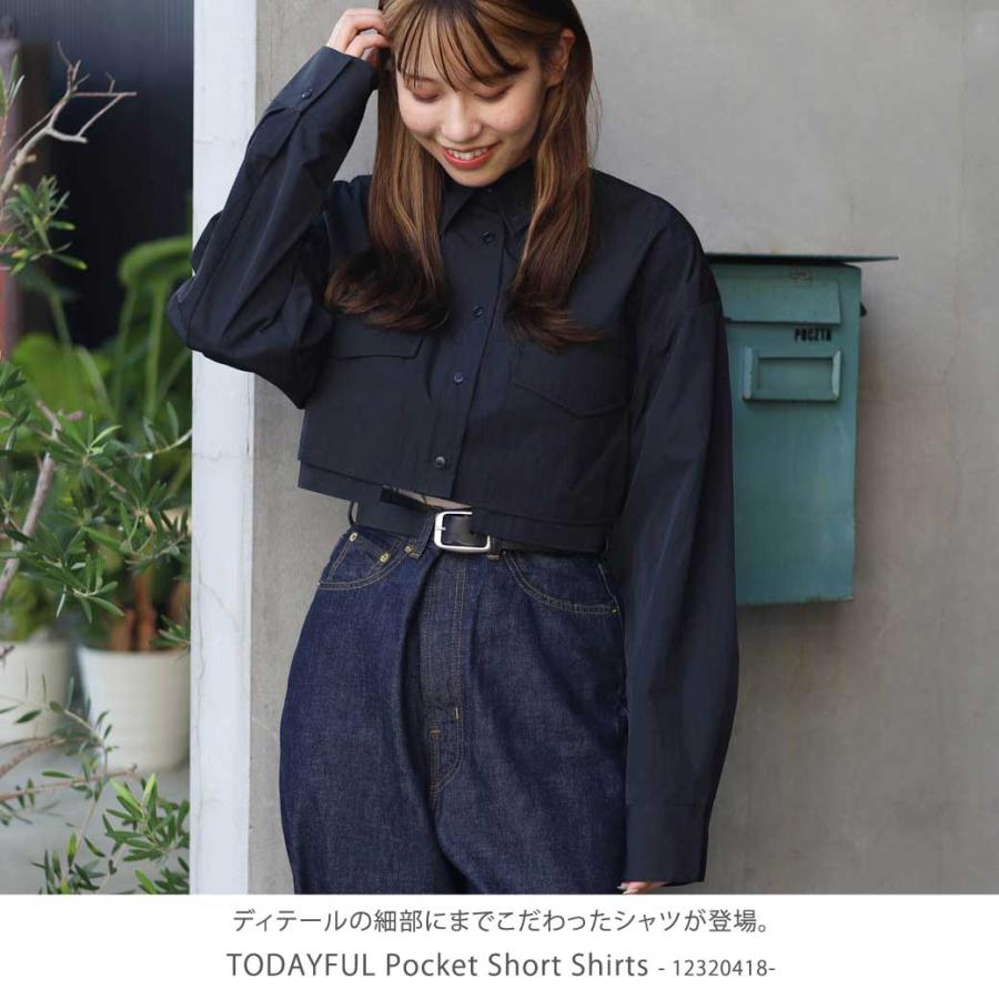 TODAYFUL トゥデイフル シャツ レディース Pocket Short Shirts キレイ 