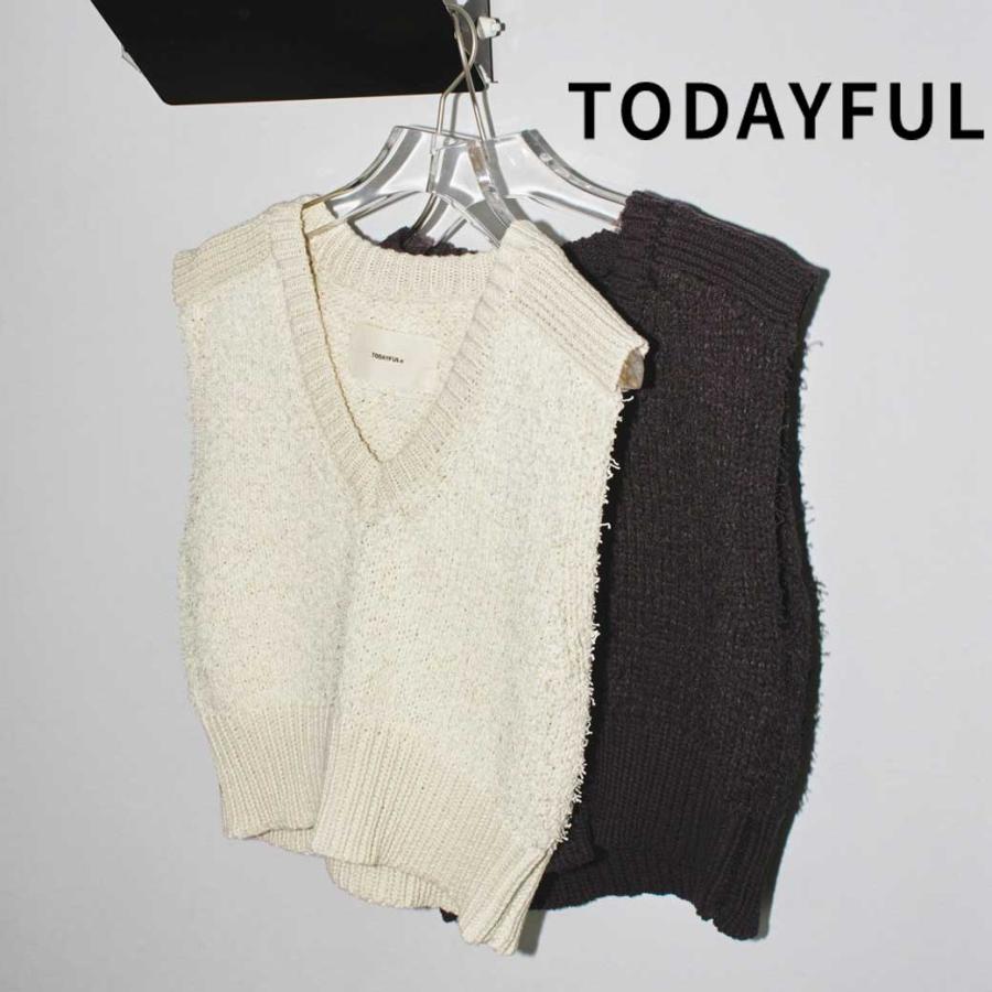 TODAYFUL トゥデイフル LIFE's ライフズ Mixyarn Compact Knit TODAYFUL トゥデイフル LIFE's ライフズ Mixyarn Compact Knit