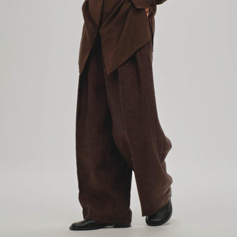 todayful トゥデイフル Tuck Linen Trousers タック リネン トラウザー 