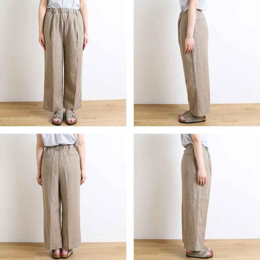 ドミンゴ  D.M.G  Linen canvas straight easy pants リネンキャンバスストレートイージーパンツ　パンツ 春夏　14-194l　レディース　2022年｜bornfree-e-shop｜13