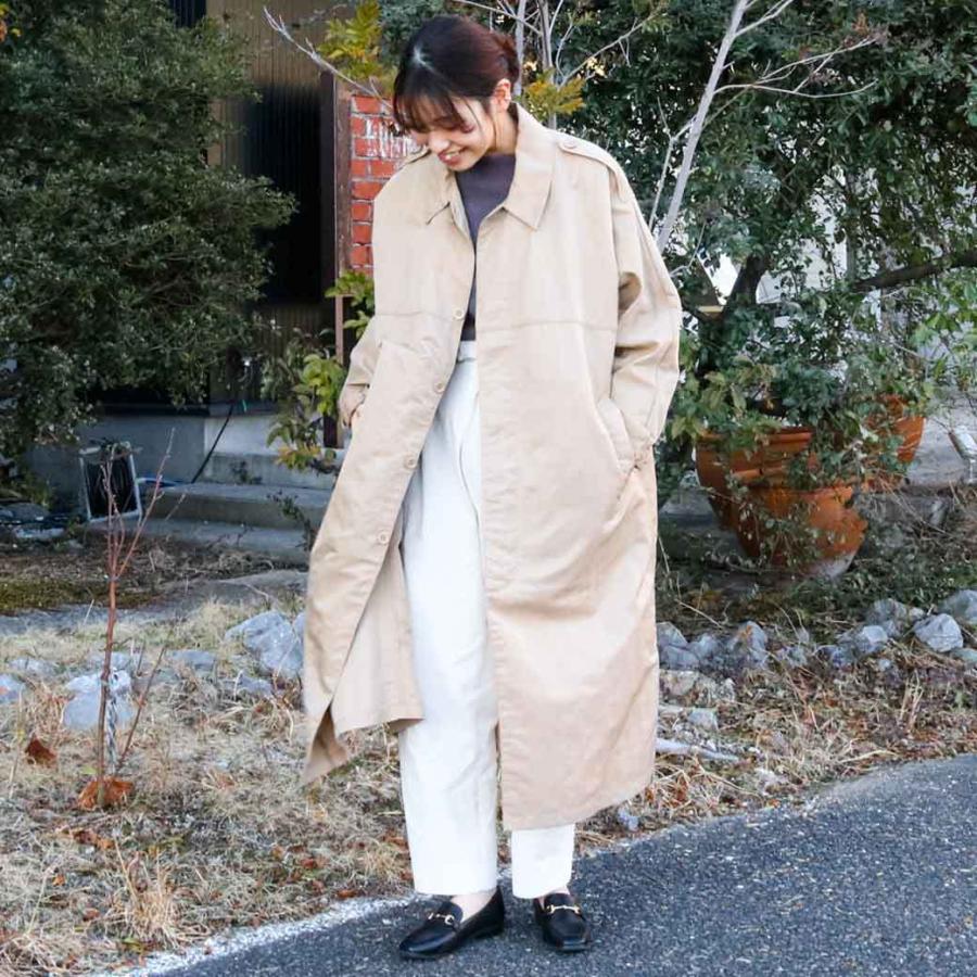 CREDONA クレドナ nylon over long coat ナイロンオーバーロングコート 