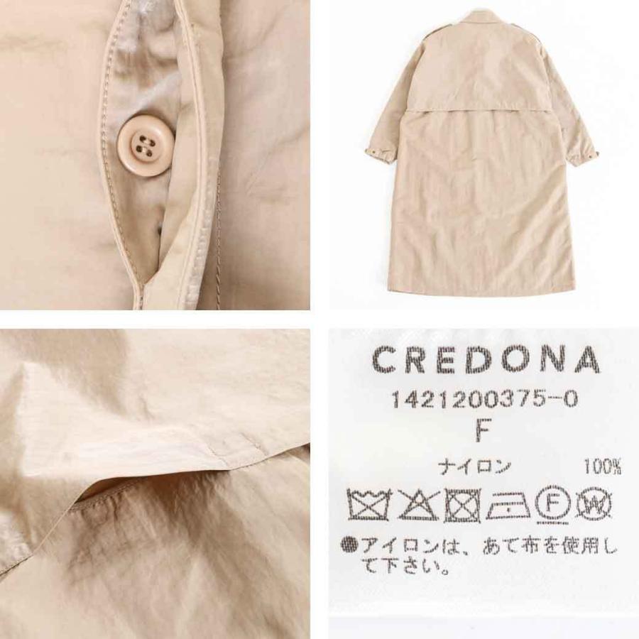 クレドナ CREDONA  nylon over long coat  ナイロンオーバーロングコート　アウター　春夏　1421200375　レディース　2022年　送料無料｜bornfree-e-shop｜07