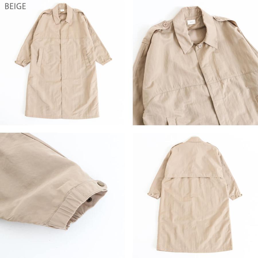 クレドナ CREDONA  nylon over long coat  ナイロンオーバーロングコート　アウター　春夏　1421200375　レディース　2022年　送料無料｜bornfree-e-shop｜08