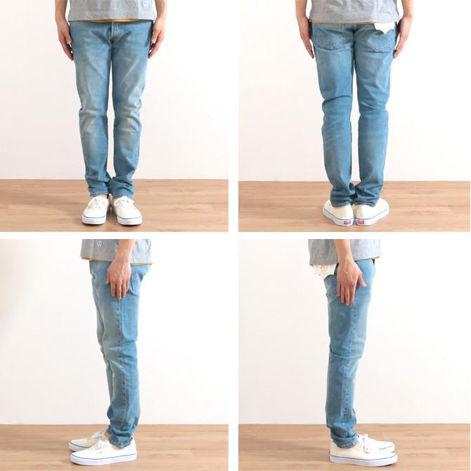 メンズ リーバイス 501 スキニーフィット ワープストレッチ ライトユーズド Levi's 501 SKINNY WEST COAST WARP STRECH 15oz 34268-0025｜bornfree-e-shop｜08