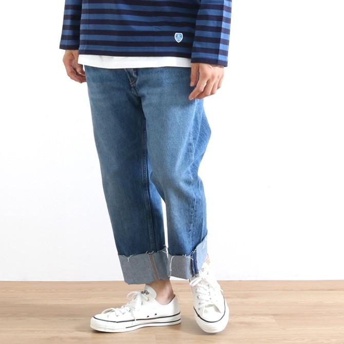 Levi's リーバイス 501 カスタムプリーツ カットオフ ミディアム Levi's リーバイス 501 カスタムプリーツ カットオフ ミディアム