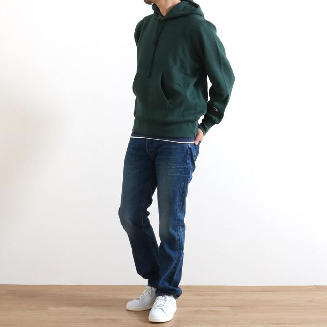 クロ KURO グラファイト スリム ストレート ジーンズ GRAPHITE SLIM STRAIGHT JEANS ヴィンテージウォッシュ009 VINTAGE WASH 009 FADED INDIGO メンズ｜bornfree-e-shop｜10