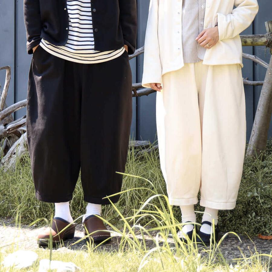 HARVESTY ハーベスティ シルケット裏毛クロップドイージーサーカスパンツ SILKETE FLEECE CROPPED EASY CIRCUS  PANTS A12117 メンズ レディース ユニセックス : a12117 : BORNFREE E-SHOP - 通販 -