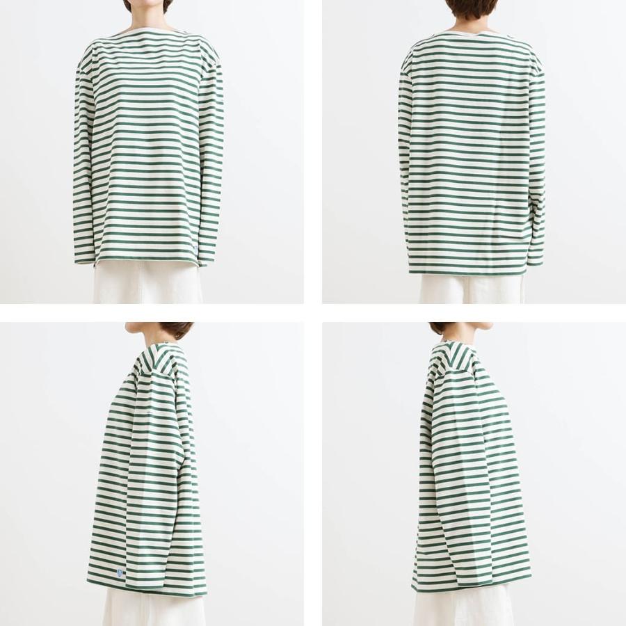 値引きする コットンロード ビッグ Orcival オーシバル フレンチバスクシャツ サイズ 7 8 B211 Shirt Basque French Lourd Cotton Big 長袖 カラー サンドメル 1030 Centennialastoria Com