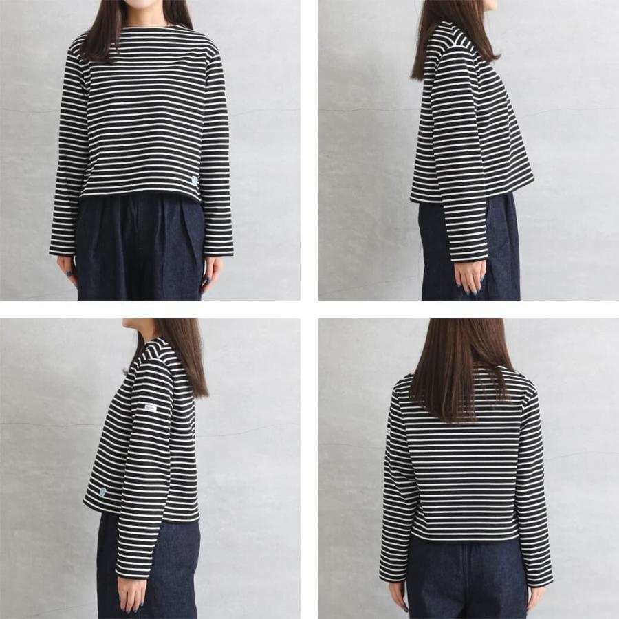 ORCIVAL CLN BOAT NECK L/S CROPPED P.O. オーシバル ボート ORCIVAL CLN BOAT NECK L/S CROPPED P.O. オーシバル ボート