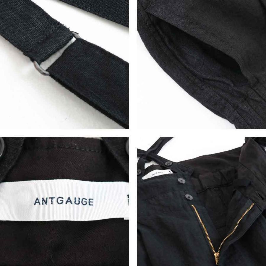 アントゲージ  ANTGAUGE　Loose straight overalls　ルーズストレートサロペット サロペット　レディース　パンツ　リネン 春夏　無地　2022年 送料無料｜bornfree-e-shop｜07