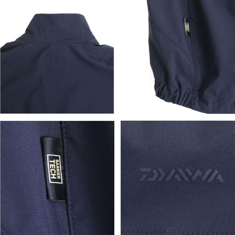 ダイワ ライフスタイル DAIWA LIFESTYLE SOFT SHELL BLOUSON ソフト シェル ブルゾン ネイビー メンズ ジャケット フィッシング 釣り DJ-045-2022WEX 送料無料｜bornfree-e-shop｜09