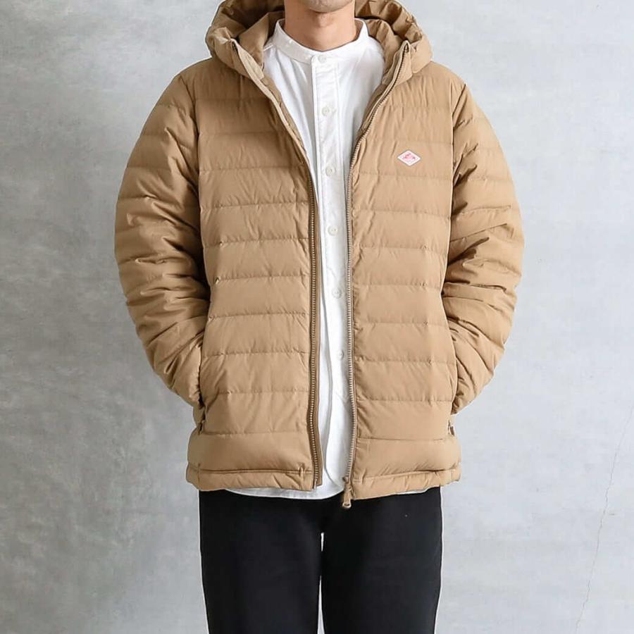 Danton ダントン ナイロンストレッチタフタ ミドルダウン フードジャケット Dt A0028mnt メンズ 中華のおせち贈り物