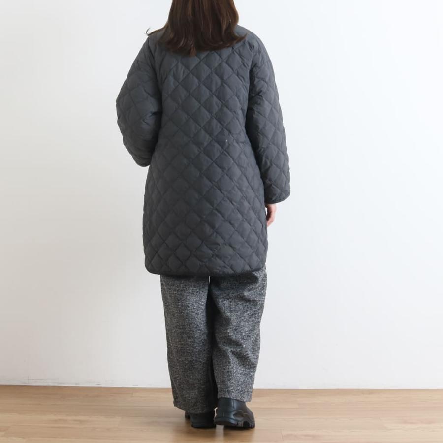 Gymphlex ジムフレックス マットナイロンタフタ キルトダウン カラーレスコート QUILTDOWN COLLARLESSCOAT GY-A0056NYM｜bornfree-e-shop｜06