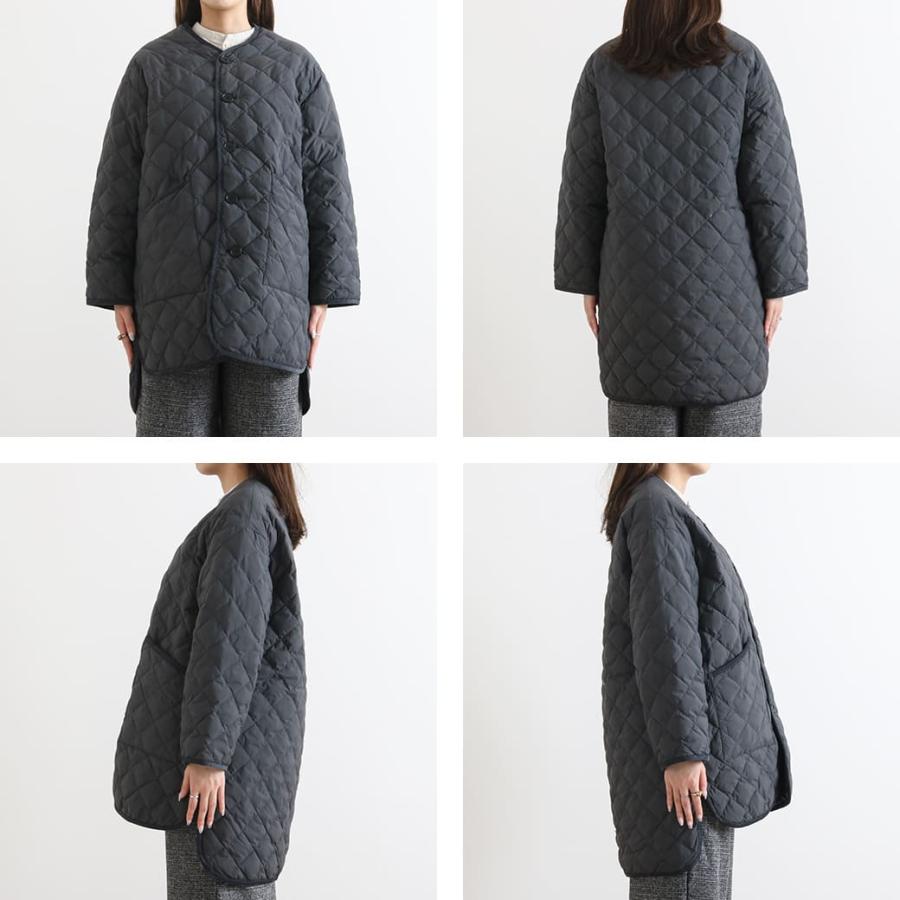 Gymphlex ジムフレックス マットナイロンタフタ キルトダウン カラーレスコート QUILTDOWN COLLARLESSCOAT GY-A0056NYM｜bornfree-e-shop｜07