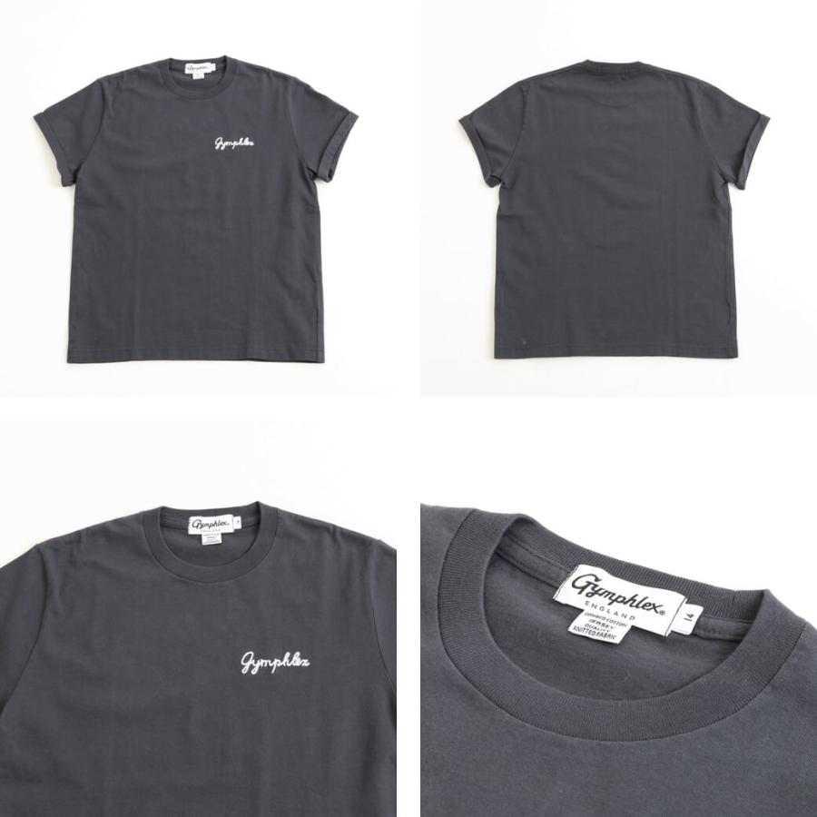 Gymphlex ジムフレックス コットンジャージークルーネックTシャツ J-1155CH メンズ トップス 半袖｜bornfree-e-shop｜05