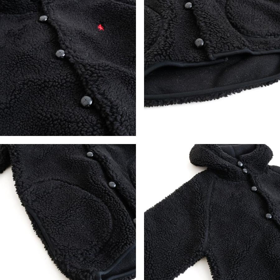 ジムフレックス GYMPHLEX くるみボタン フード付きボアジャケット BOA HOOD BUTTON JACKET J-1185PL メンズ アウター|bornfree-e-shop|06