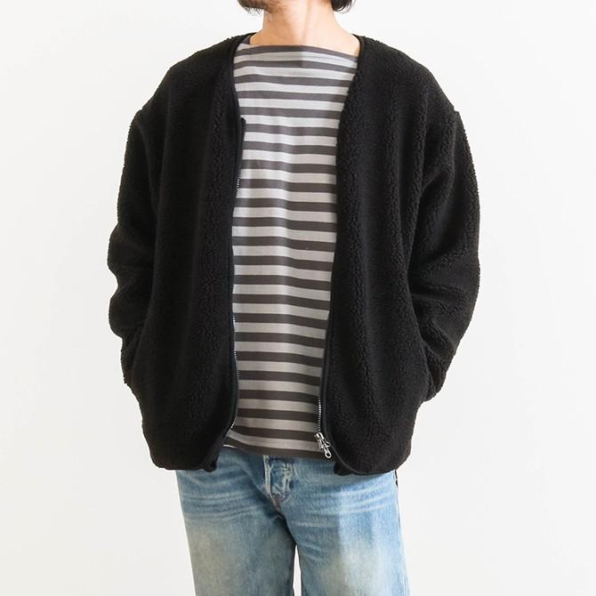 特別価格 ボアジャケット ジムフレックス メンズ アウター メンズ J 1302pl ボアノーカラージャケット Gymphlex ジムフレックス 送料無料 ジャケット