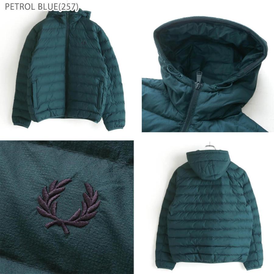 FRED PERRY フレッドペリー Hooded Insulated Jacket 中綿 ナイロン ジャケット メンズ アウター ブルゾン
