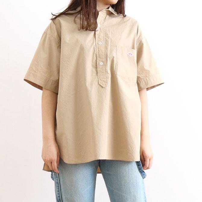 Danton ダントン Cotton Poplin Shirt コットンポプリンシャツ Jd 3748msa レディース トップス シャツ 半袖 Jd 3748msa Bornfree E Shop 通販 Yahoo ショッピング