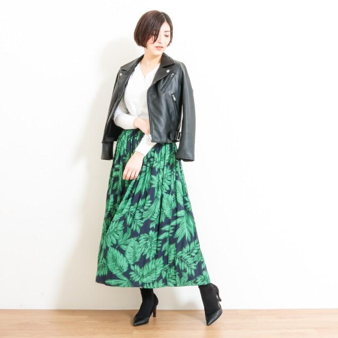 kaene Kaene カエン レザーライダースジャケット Leather Riders 