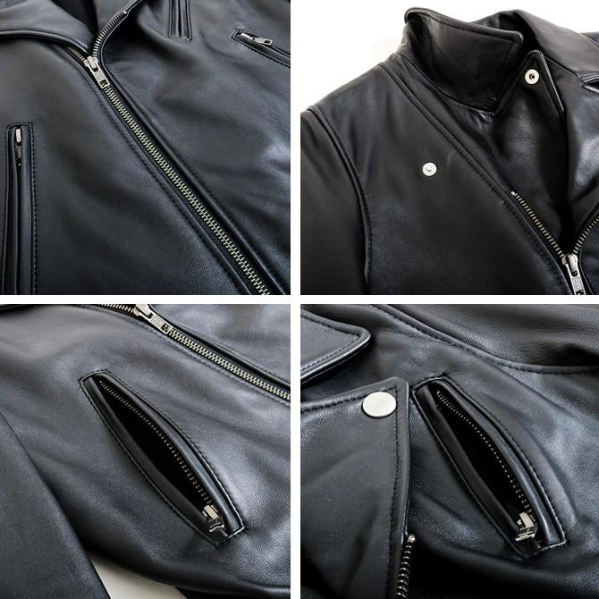 kaene Kaene カエン レザーライダースジャケット Leather Riders 