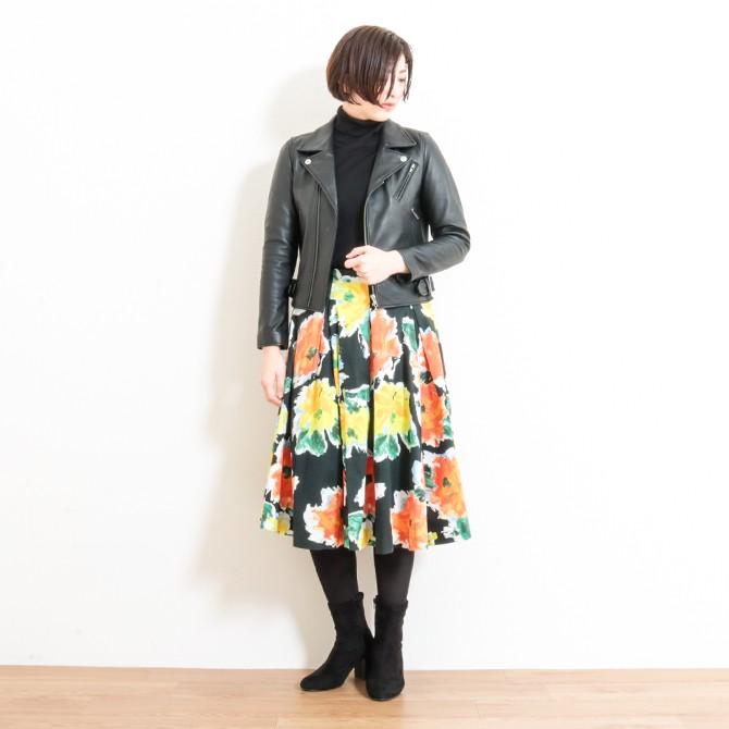 kaene Kaene カエン レザーライダースジャケット Leather Riders 