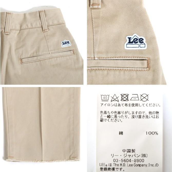 リー クロップドトラウザー チノパンツ Lee CROPPED TROUSER CHINO