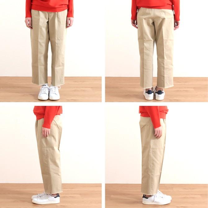 リー クロップドトラウザー チノパンツ Lee CROPPED TROUSER CHINO