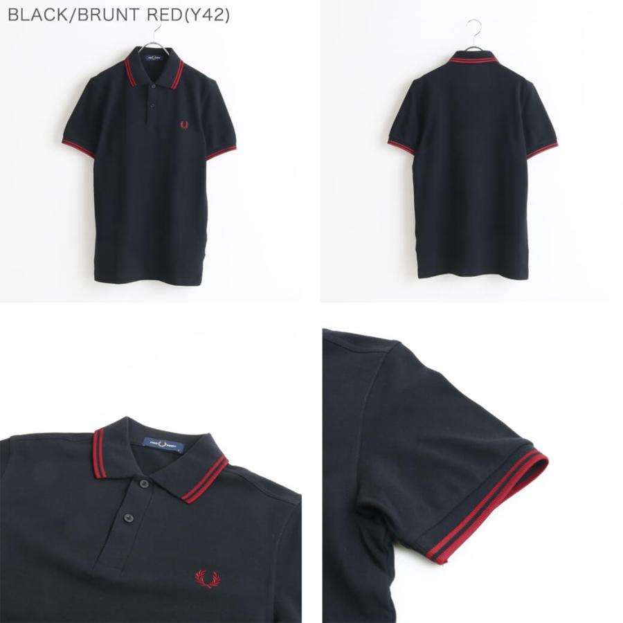 FRED PERRY フレッドペリー ポロシャツ Twin Tipped Shirt M3600 FRED PERRY フレッドペリー ポロシャツ Twin Tipped Shirt M3600