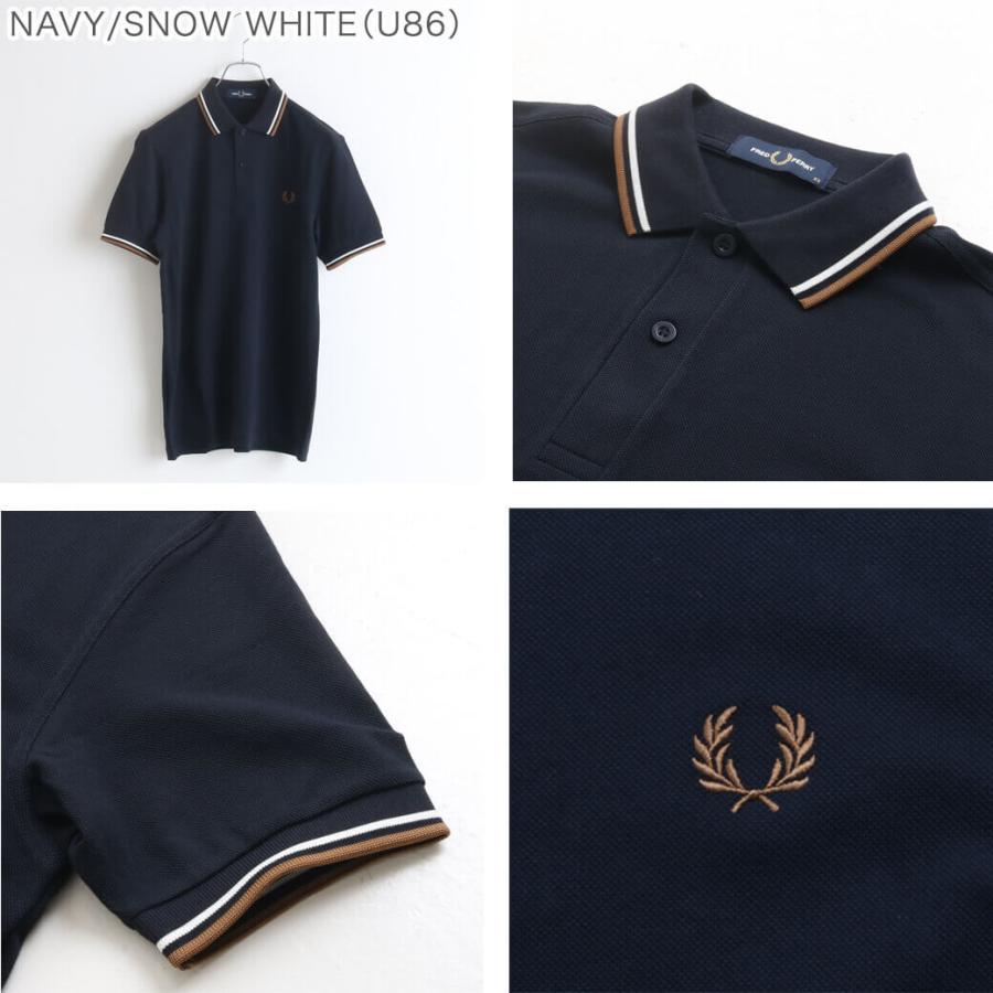 FRED PERRY フレッドペリー ポロシャツ Twin Tipped Shirt M3600 FRED PERRY フレッドペリー ポロシャツ Twin Tipped Shirt M3600