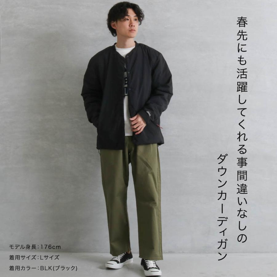 ナンガ NANGA ノーカラー ソフトダウン カーディガン N0000-CD ナンガ NANGA ノーカラー ソフトダウン カーディガン N0000-CD