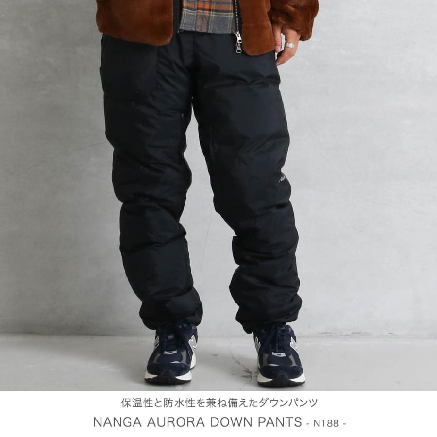 NANGA ナンガ オーロラ ダウン パンツ AURORA DOWN PANTS N188 