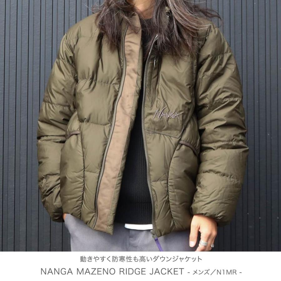 NANGA ナンガ マゼノリッジジャケット MAZENO RIDGE JACKET N1MR NANGA ナンガ マゼノリッジジャケット MAZENO RIDGE JACKET N1MR