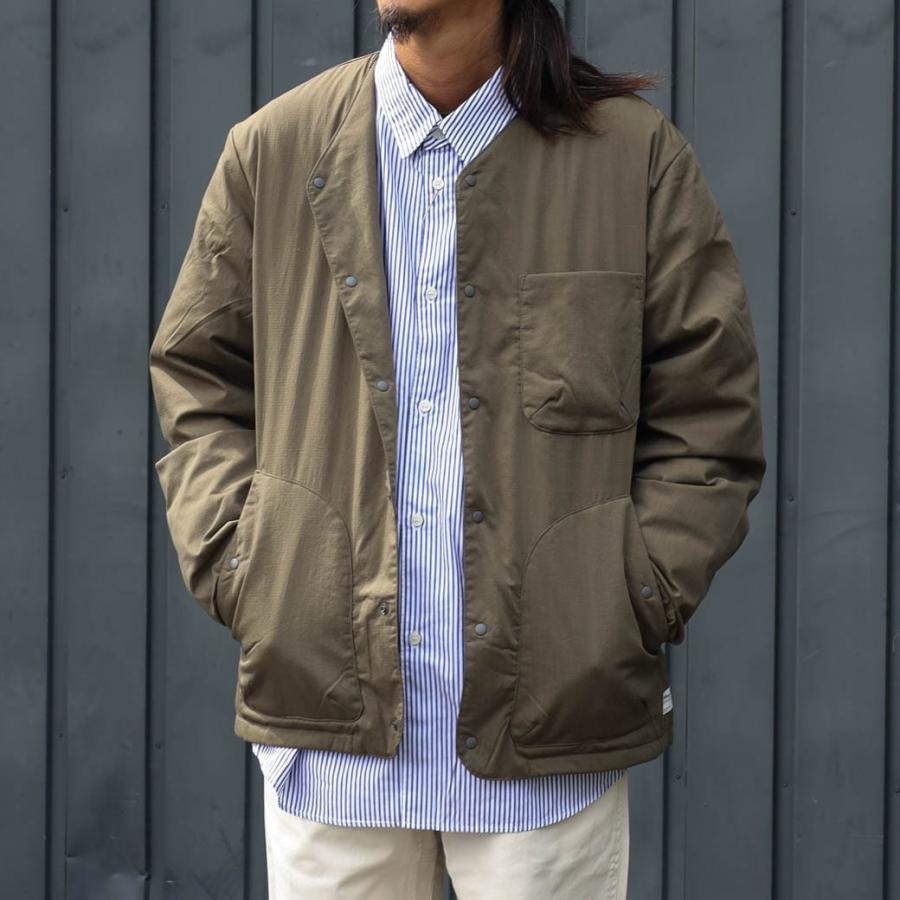 NANGA ナンガ HINOC RIPSTOP INNER DOWN CARDIGAN メンズ NANGA ナンガ HINOC RIPSTOP INNER DOWN CARDIGAN メンズ